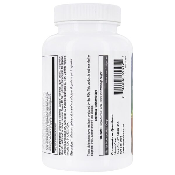 Comprar Fórmula de Limpeza sem Candid - Cápsulas vegetarianas 60 NaturalCare - Imagem 4