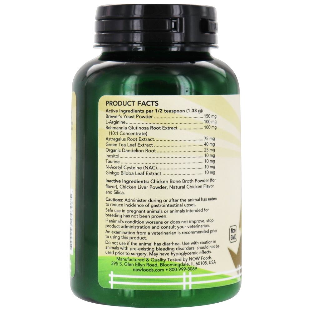Comprar NOW Pets Kidney Support Powder para Cães / Gatos - 4.2 oz. NOW Foods - Imagem 3
