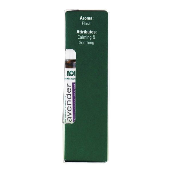 Comprar Mistura de óleo essencial calmante orgânico Roll-On Lavender - 10 ml. NOW Foods - Imagem 5
