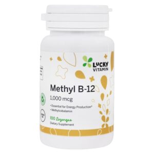 Comprar Metil B12 1000 mcg. - 100 Pastilhas LuckyVitamin