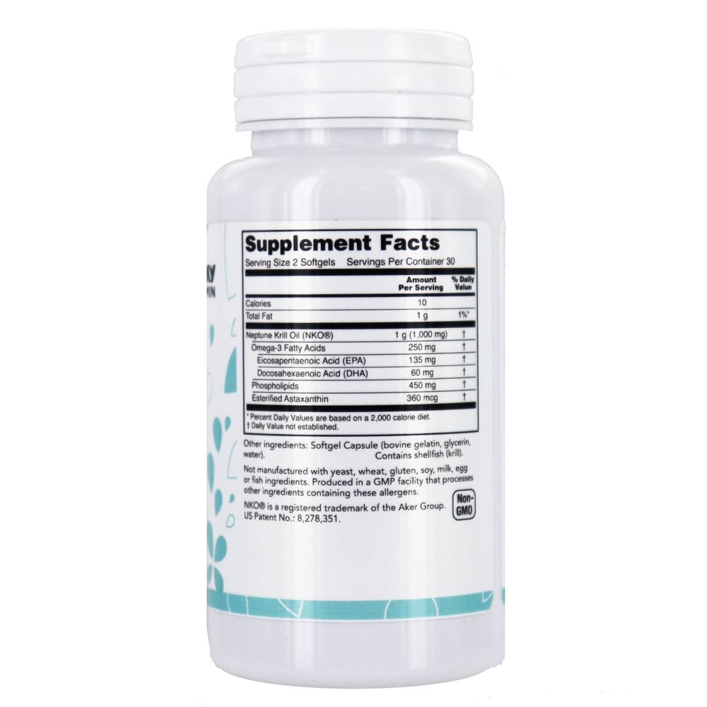 Comprar Óleo de Krill Neptune 500 mg. - 60 Softgels LuckyVitamin - Imagem 2