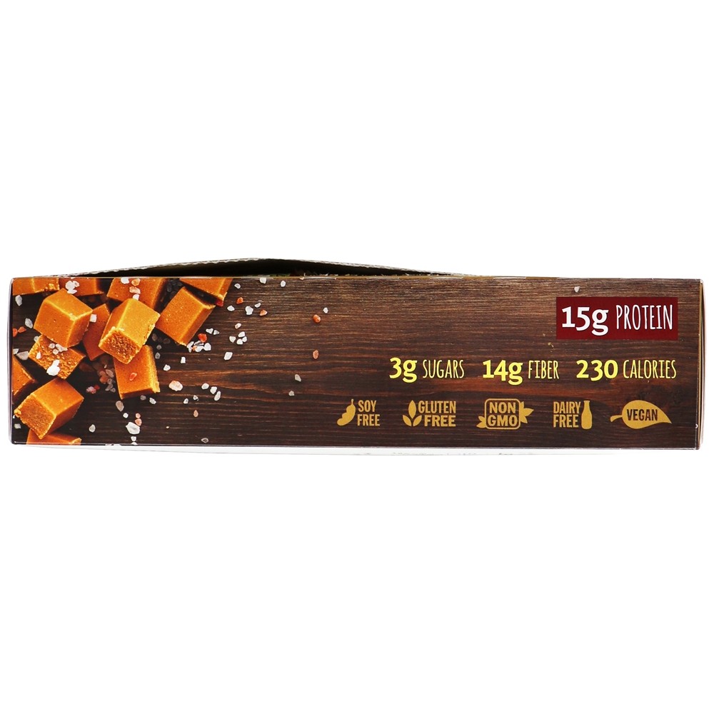 Comprar Sol Good Barras de proteínas à base de caixa Caramelo salgado - 12 Barras Sunwarrior - Imagem 3