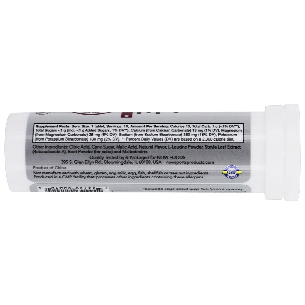 Comprar NOW Sports Efer-Hydrate Suplemento Eletrolítico Efervescente Berry Misturado - 10 Tablets NOW Foods - Imagem 2