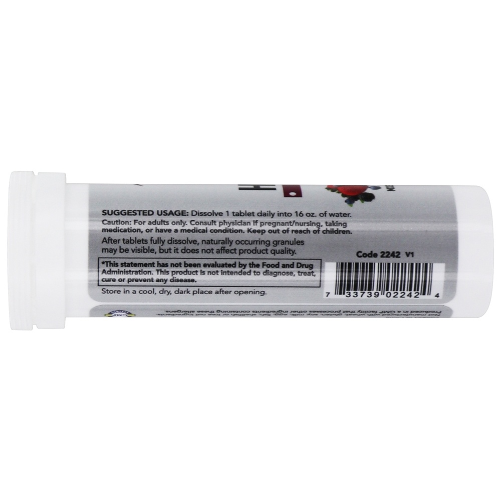 Comprar NOW Sports Efer-Hydrate Suplemento Eletrolítico Efervescente Berry Misturado - 10 Tablets NOW Foods - Imagem 3