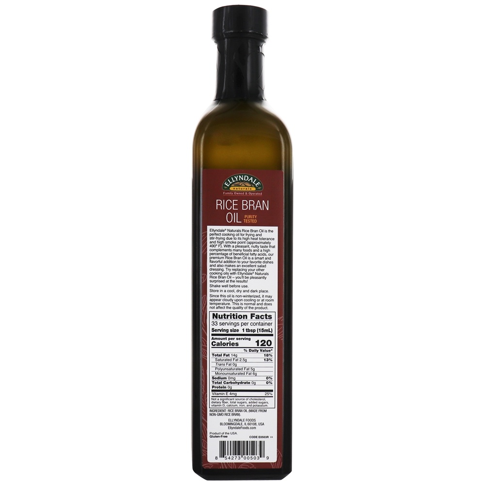 Comprar Óleo de farelo de arroz - 16.9 fl. oz. Ellyndale Foods - Imagem 2