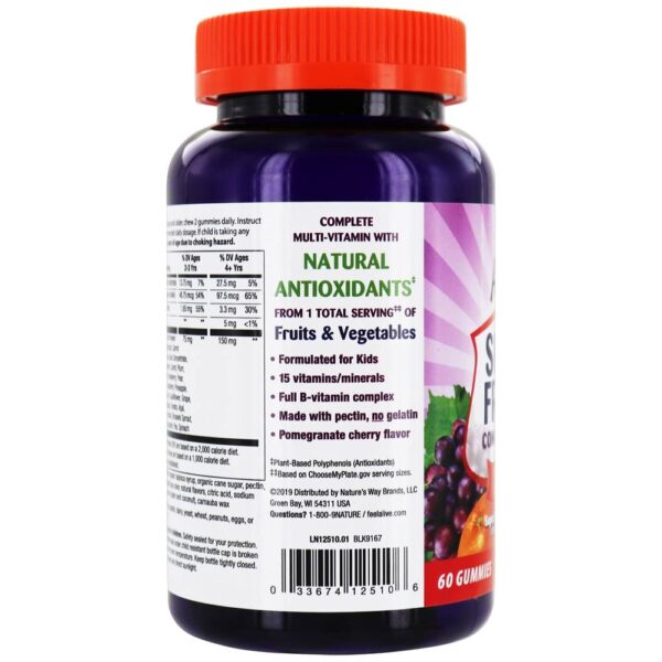Comprar Alive! Super Frutas Criança Completa Multi - 60 Gummies Nature's Way - Imagem 4