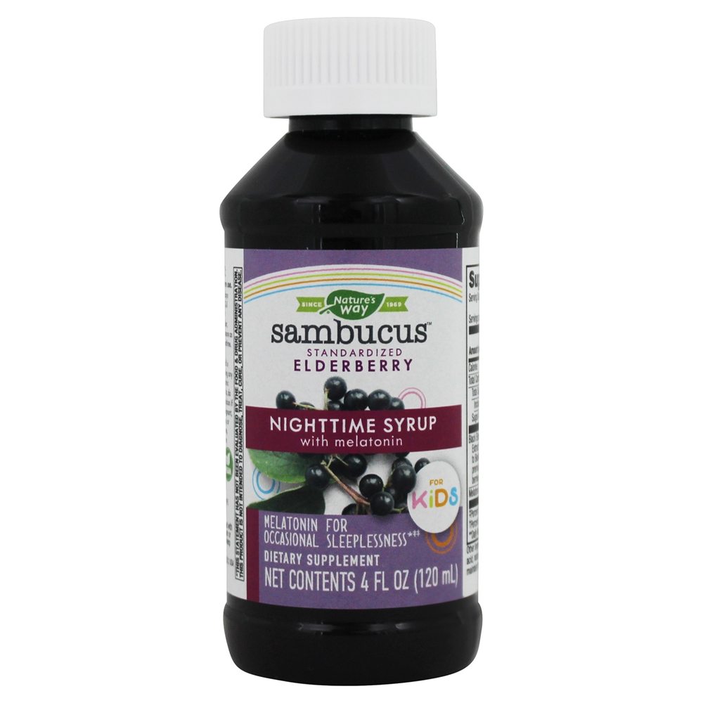 Comprar Sabugueiro Sambucus Padronizado para Crianças Xarope Noturno com Melatonina - 4 fl. oz. Nature's Way - Imagem 2