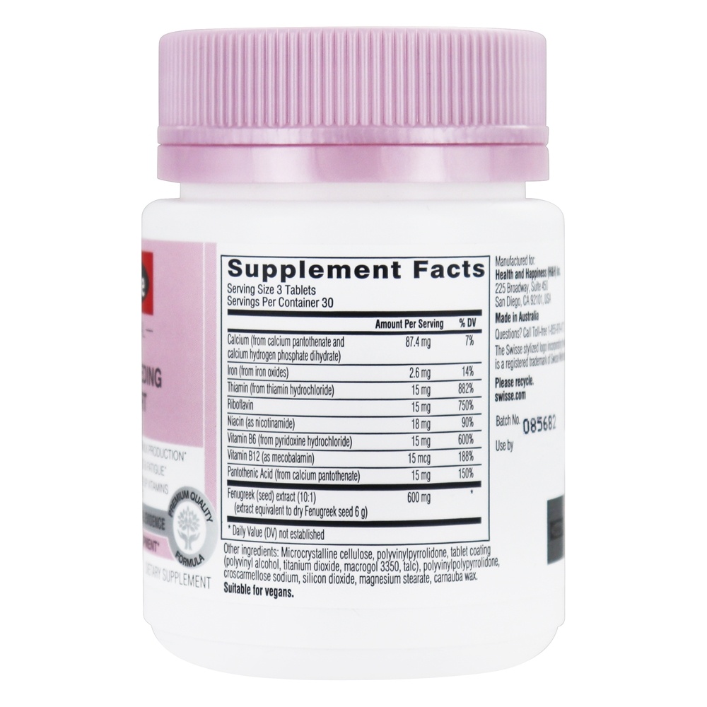 Comprar Suporte Ultinatal à Amamentação - 90 Tablets Swisse - Imagem 2