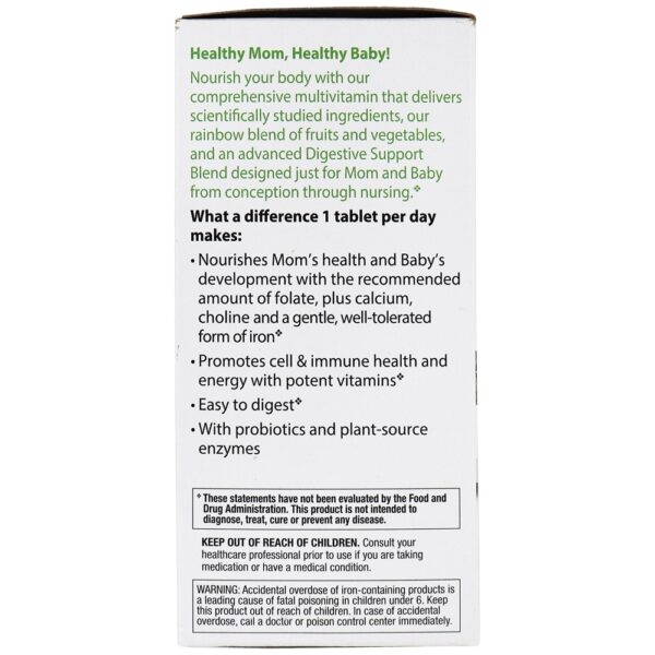 Comprar Vibrance Prenatal One Multivitamin - 120 Tablets Rainbow Light - Imagem 4