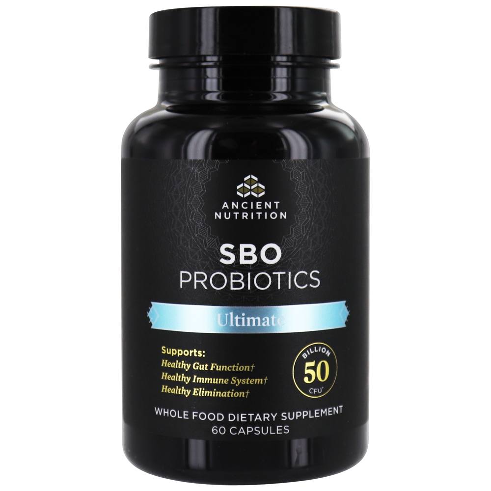 Comprar SBO Probiotics Ultimate Formula 50 bilhões de UFC - Cápsulas 60 Ancient Nutrition - Imagem 2