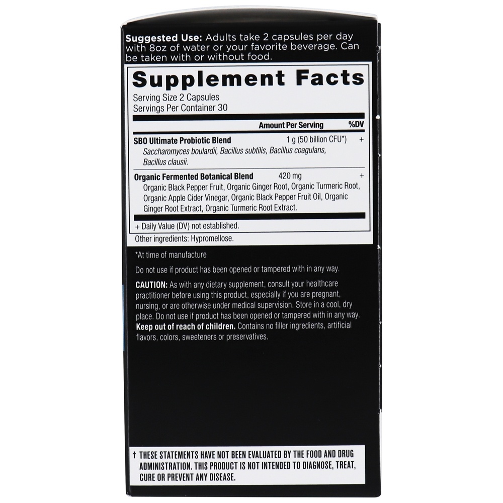 Comprar SBO Probiotics Ultimate Formula 50 bilhões de UFC - Cápsulas 60 Ancient Nutrition - Imagem 3
