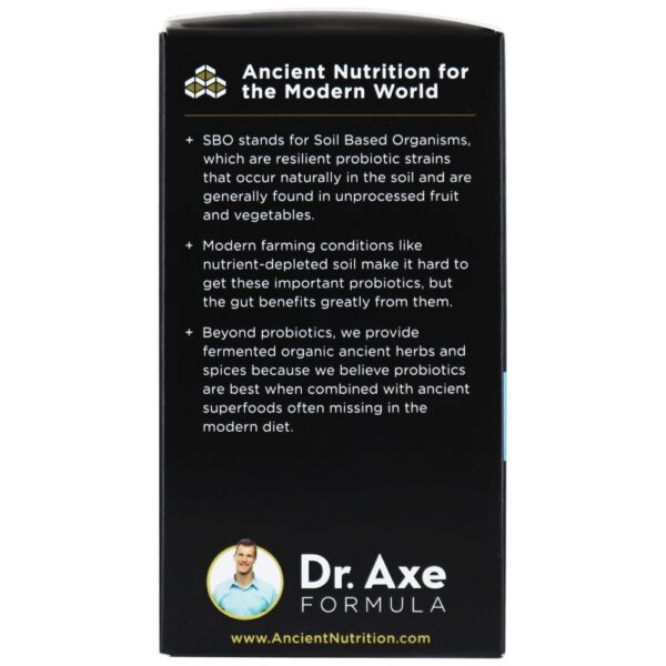 Comprar SBO Probiotics Ultimate Formula 50 bilhões de UFC - Cápsulas 60 Ancient Nutrition - Imagem 5