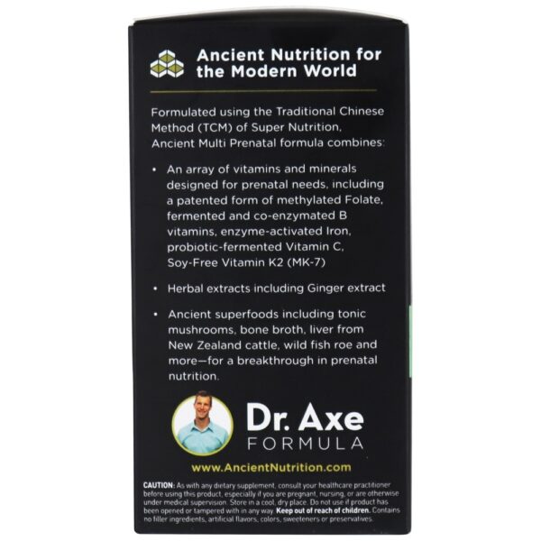 Comprar Fórmula multi-pré-natal antiga - Cápsulas 90 Ancient Nutrition - Imagem 5