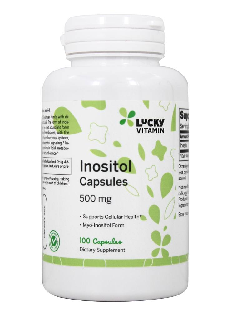 Comprar Saúde celular de inositol 500 mg . - Cápsulas 100 LuckyVitamin