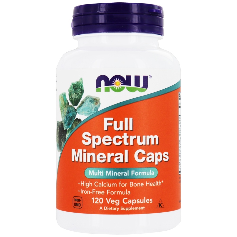 Comprar Full Spectrum Fórmula Multi-Mineral - 120 Cápsula (s) vegetal (s) NOW Foods