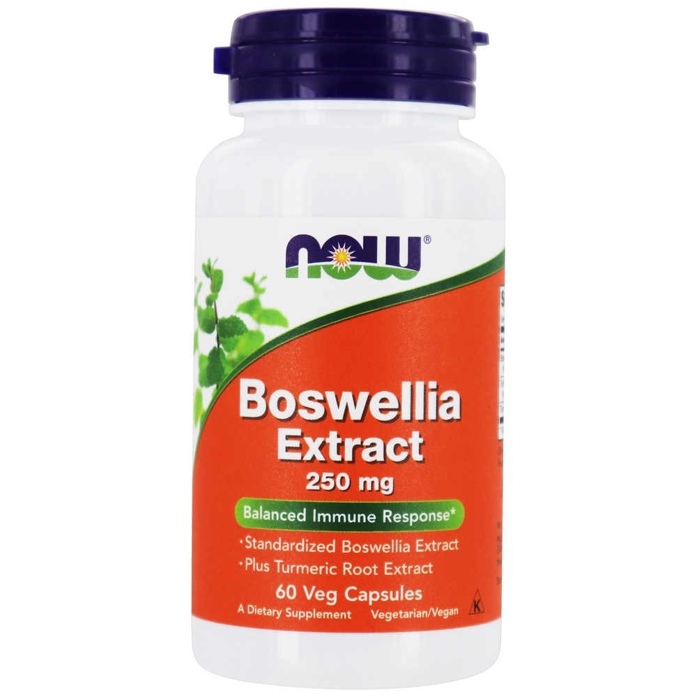 Comprar Extrato de Boswellia 250 mg. - 60 Cápsula (s) vegetal (s) NOW Foods