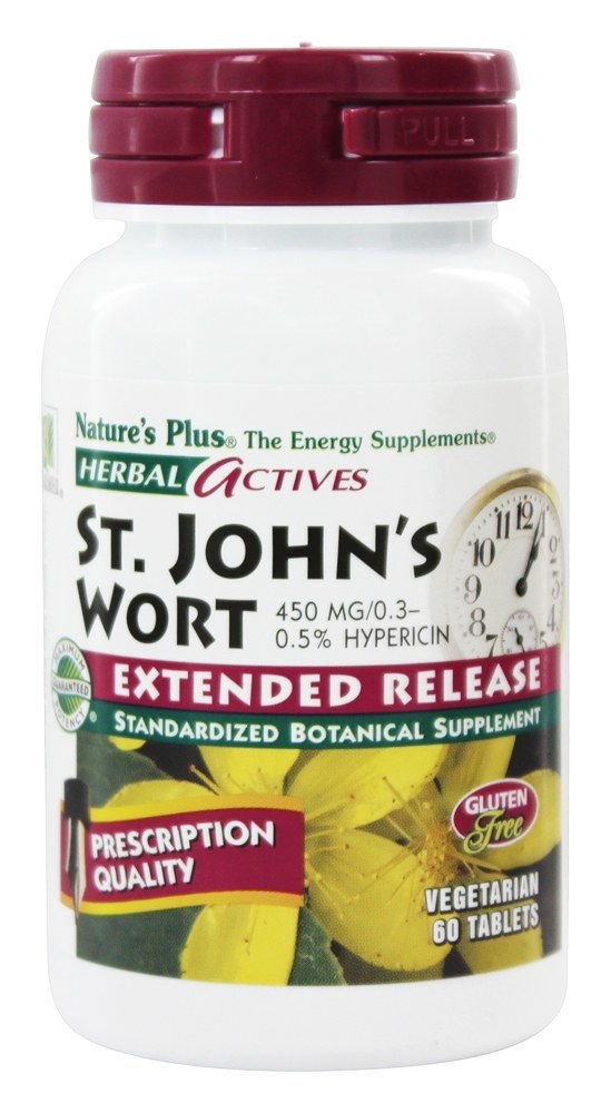 Comprar Herbal Actives versão extensa Wort de São João 450 mg. - 60 Tablets Natures Plus