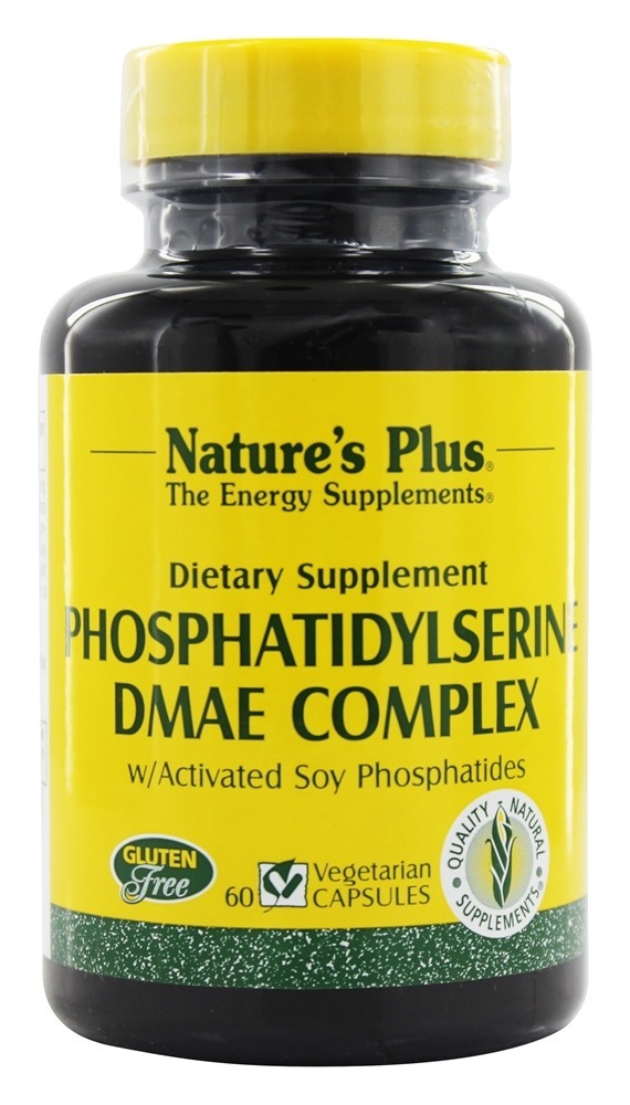 Comprar Complexo de Fosfatidilserina/DMAE - Cápsulas vegetarianas 60 Natures Plus