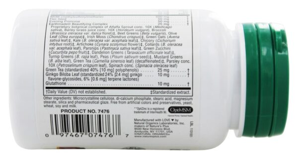 Comprar De ervas Ativos Cabelo Pele & Unhas - 60 Tablets Natures Plus - Imagem 4