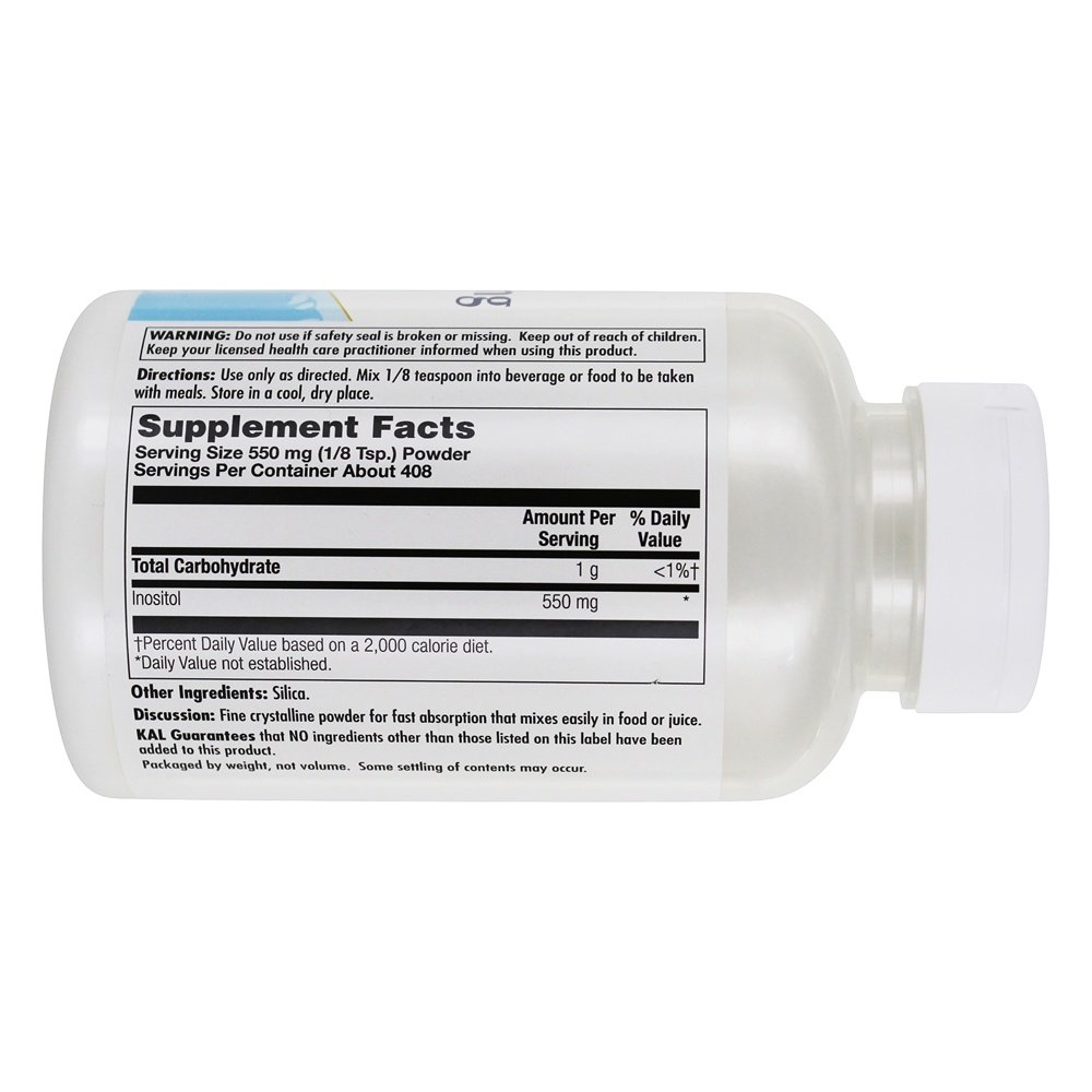Comprar Inositol em Pó 550 mg. - 8 oz. Kal - Imagem 2