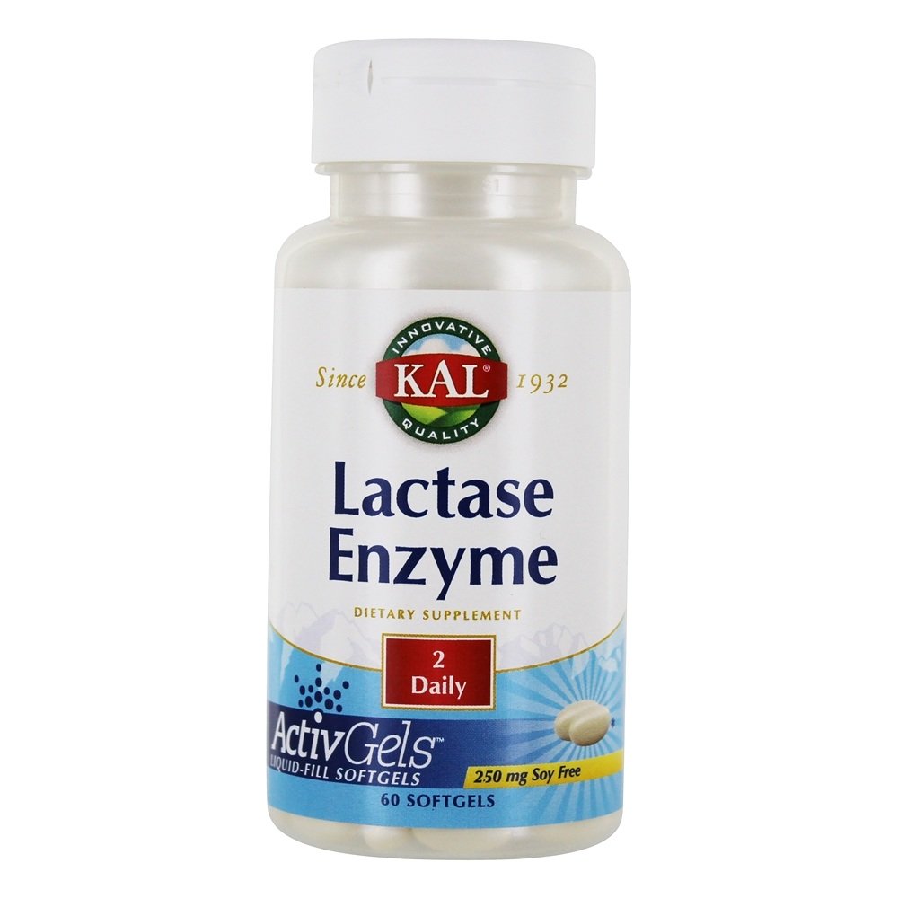 Comprar Enzima Lactase 250 mg. - 60 Softgels Kal
