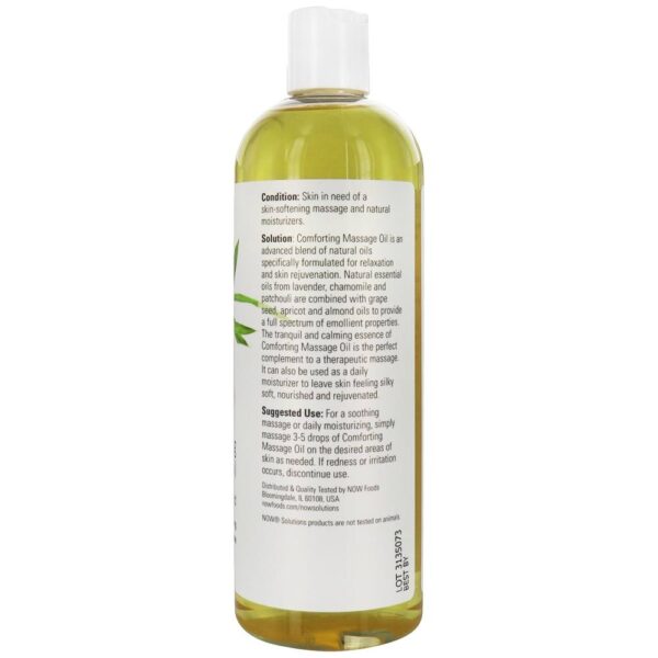 Comprar NOW Solutions óleo de massagem reconfortante - 16 fl. oz. NOW Foods - Imagem 4