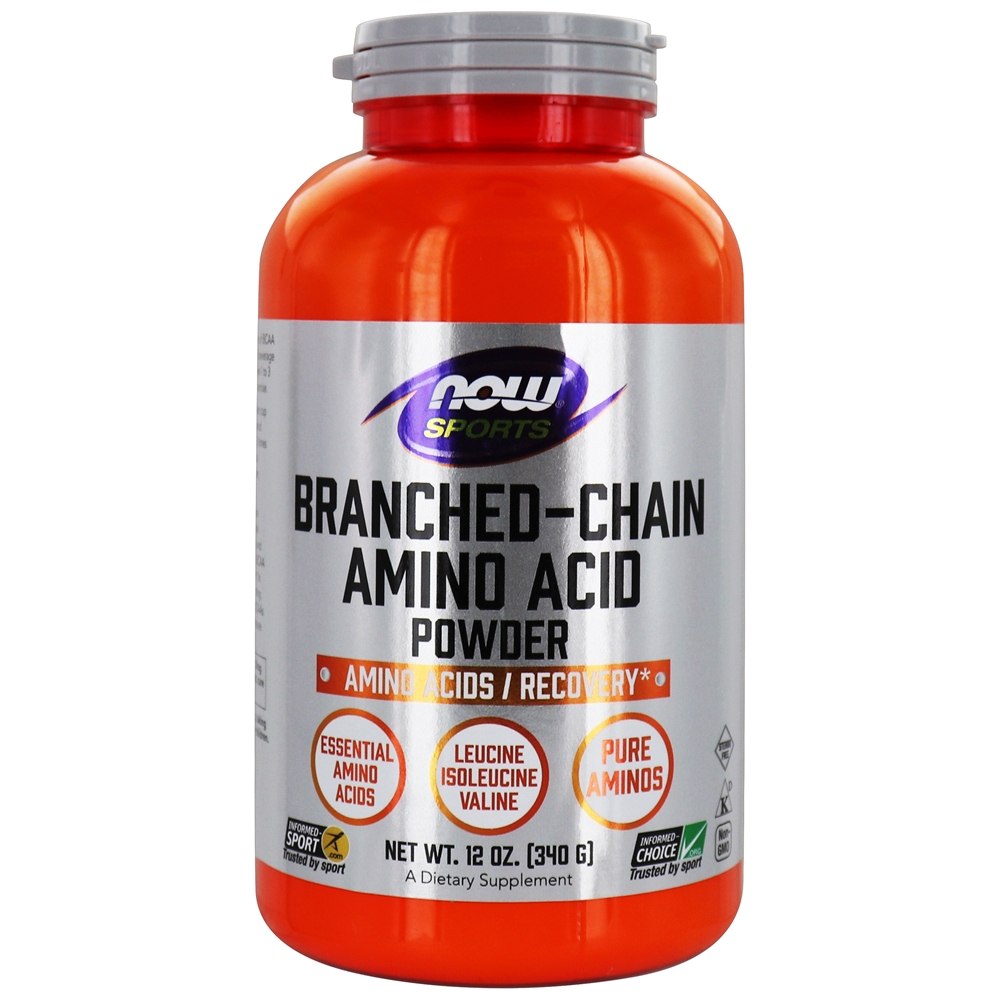Comprar NOW Sports Ramificado cadeia aminoácido em pó - 12 oz. NOW Foods