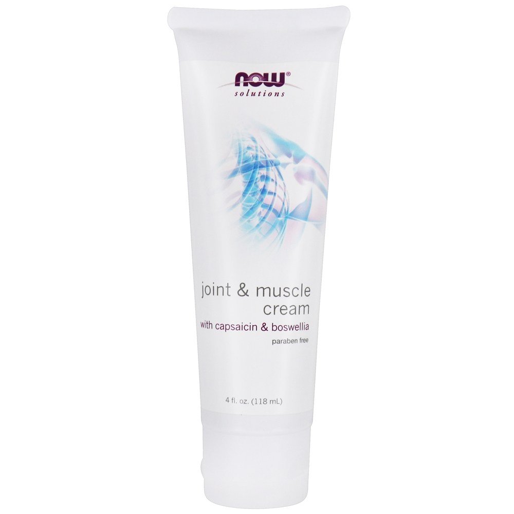 Comprar NOW Solutions Creme para Articulações e Músculos com Capsaicina e Boswellia - 4 fl. oz. NOW Foods