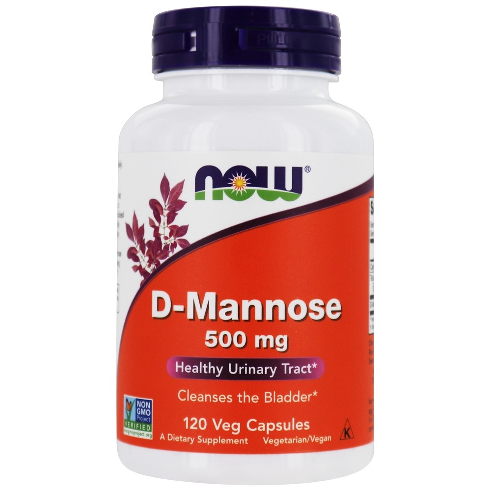 Comprar D-manose 500 mg. - 120 Cápsula (s) vegetal (s) NOW Foods
