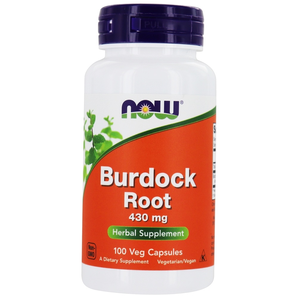 Comprar Raiz de Burdock 430 mg. - 100 Cápsula (s) vegetal (s) NOW Foods