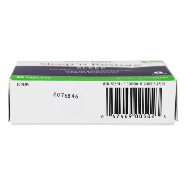 Comprar Sleep N Restore Auxílio Para o Sono - 20 Tablets Natrol - Imagem 4