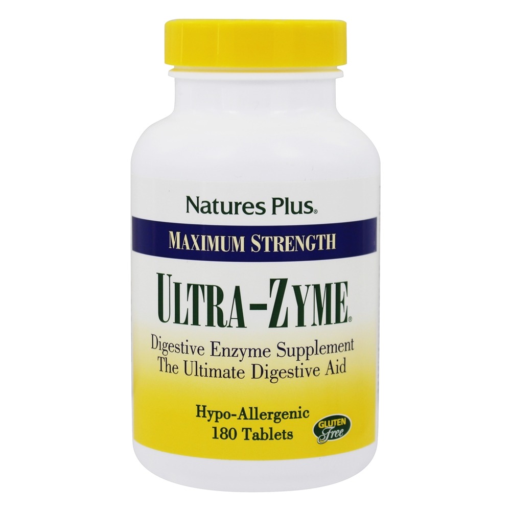 Comprar Ultra-Zyme - 180 Tablets Natures Plus