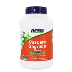 Comprar Cascara Sagrada 450 mg. - Cápsulas vegetarianas 250 NOW Foods