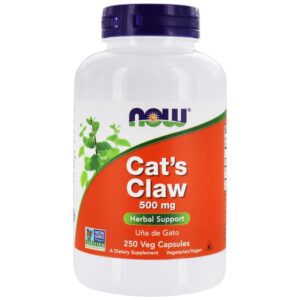 Comprar Garra de Gato (Uña de Gato) 500 mg . - 250 Cápsula (s) vegetal (s) NOW Foods