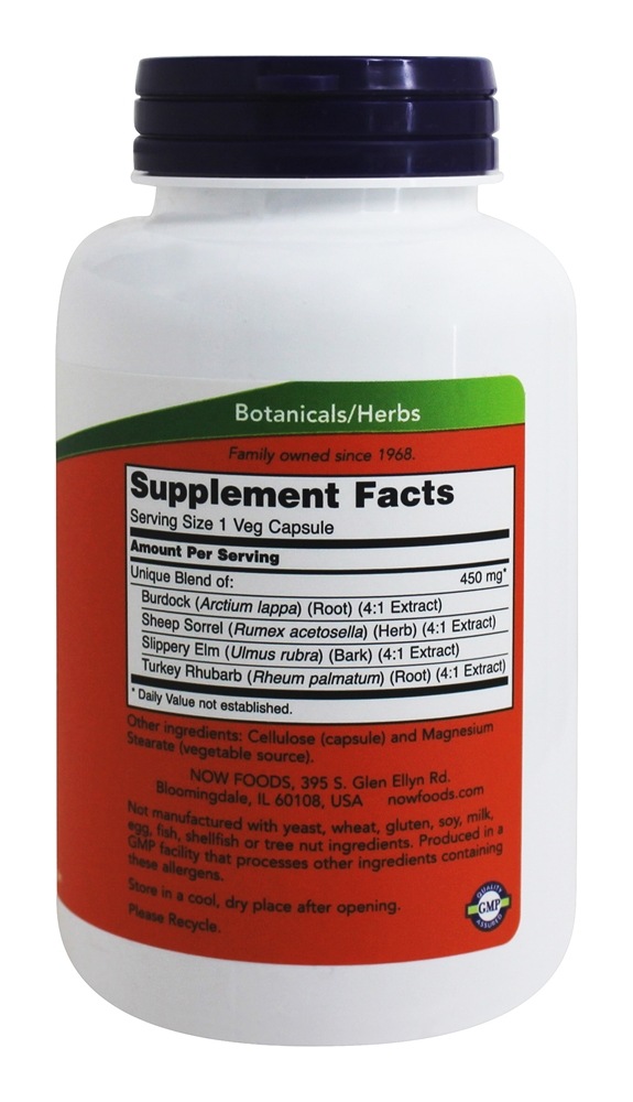 Comprar Extrato Ojibwa Herbal 450 mg. - 180 Cápsulas anteriormente Esiak NOW Foods - Imagem 2