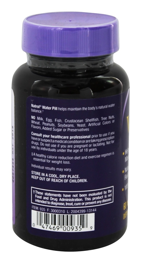 Comprar Pílula de água - 60 Tablets Natrol - Imagem 3