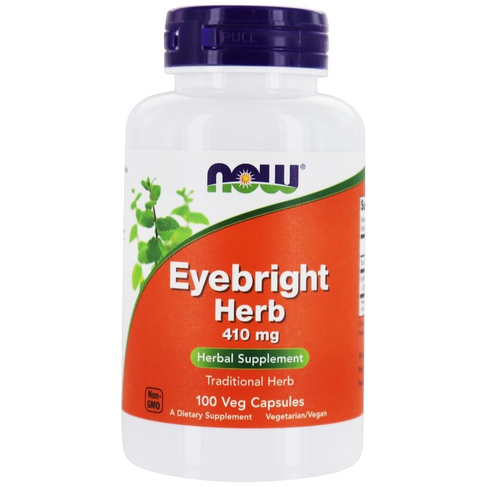 Comprar Eyebright Herb 410 mg. - 100 Cápsula (s) vegetal (s) NOW Foods