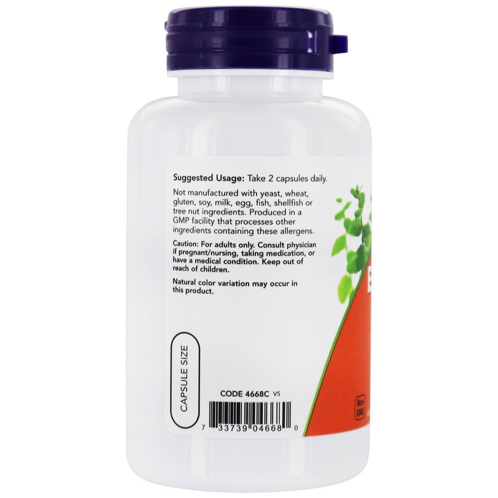 Comprar Eyebright Herb 410 mg. - 100 Cápsula (s) vegetal (s) NOW Foods - Imagem 3