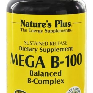 Comprar Mega B100 Liberação Contínua - 180 Tablets Natures Plus