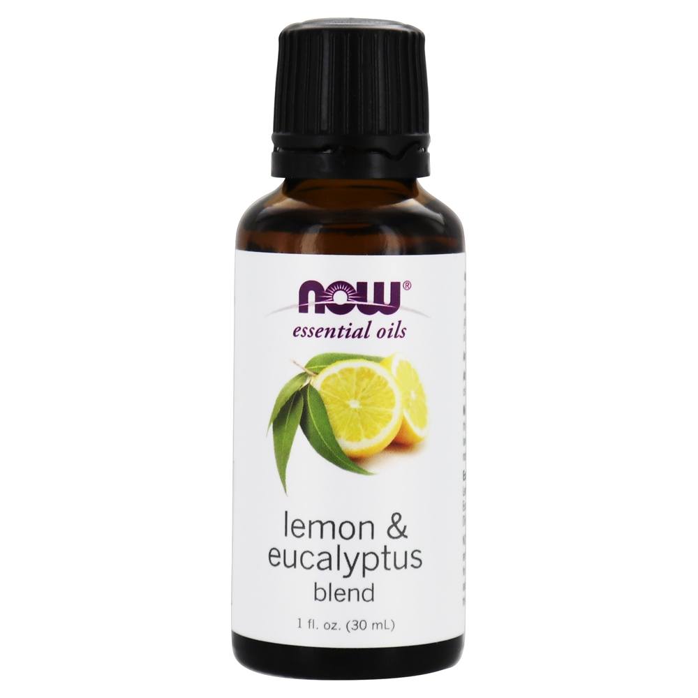 Comprar 100 % Pure e óleo essencial natural Limão e eucalipto - 1 fl. oz. NOW Foods
