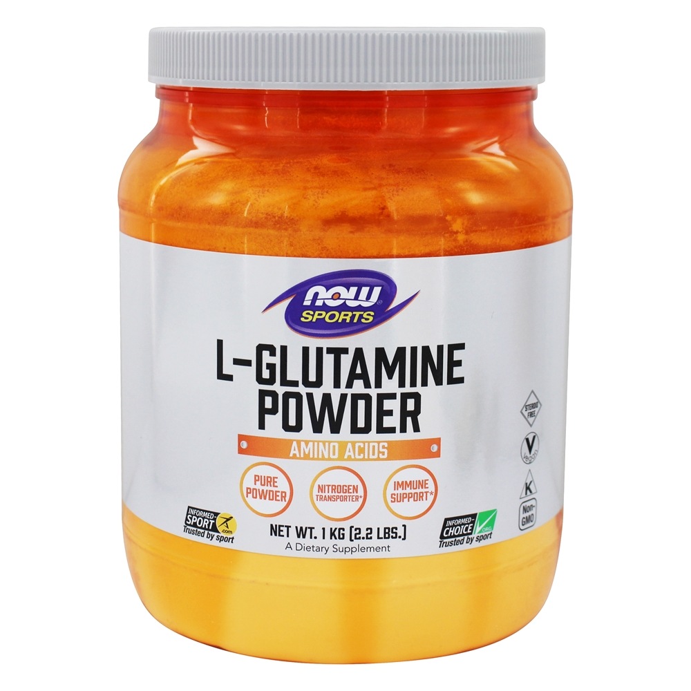 Comprar NOW Sports L-Glutamine Powder Aminoácidos - 35.3 oz. NOW Foods