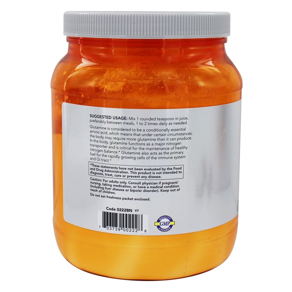 Comprar NOW Sports L-Glutamine Powder Aminoácidos - 35.3 oz. NOW Foods - Imagem 3