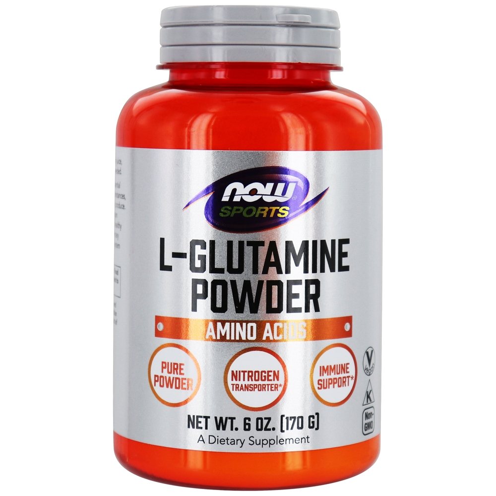 Comprar NOW Sports L-Glutamina em Pó - 6 oz. NOW Foods