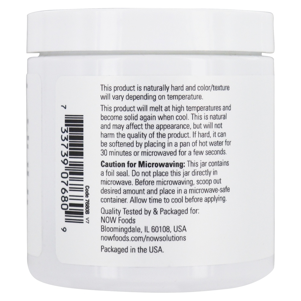 Comprar NOW Solutions Manteiga De Cacau - 7 oz. NOW Foods - Imagem 3
