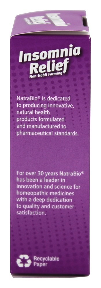 Comprar Alívio da Insônia - 60 Tablets NatraBio - Imagem 3
