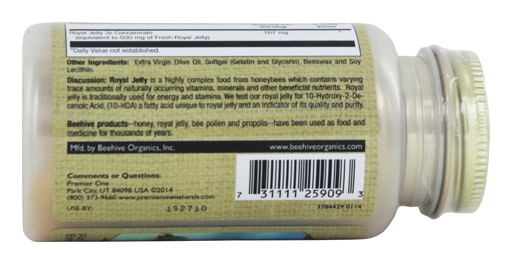 Comprar Geleia Real 500 - 90 Gelcaps Premier One - Imagem 2