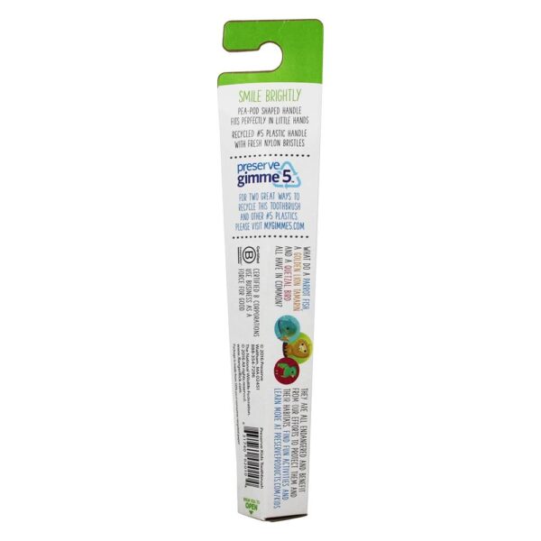 Comprar Escova De Dentes Jr Para Crianças De Cerdas Macias - 1 Escova de dentes Preserve - Imagem 5