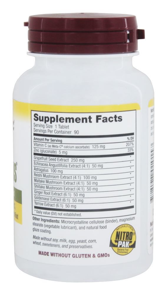 Comprar Defense Plus Potência Máxima 250 mg. - 90 Tablet (s) vegano (s) Nutribiotic - Imagem 2