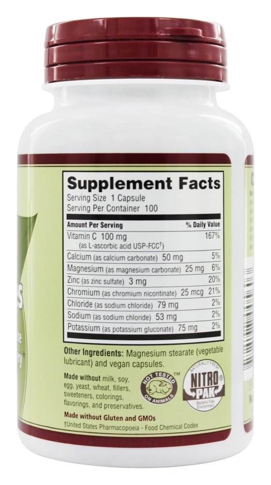 Comprar Eletrólito Essencial - Cápsulas Vegan 100 Nutribiotic - Imagem 2