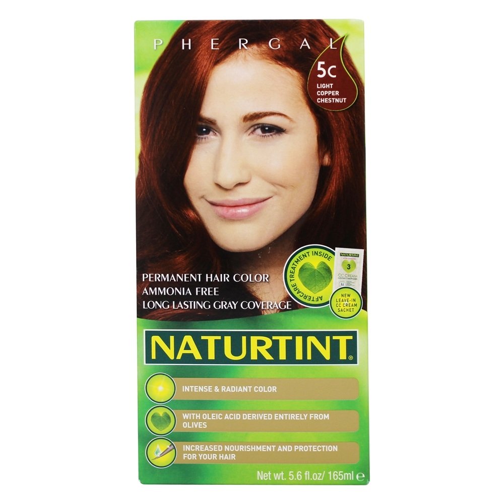 Comprar Cor castanha de cobre 5C de cor permanente para o cabelo - 5.6 fl. oz. Naturtint